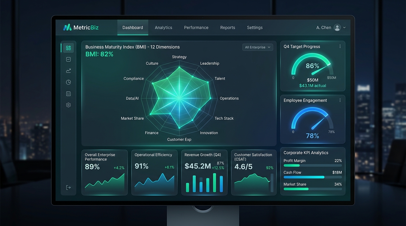 MetricBiz Dashboard